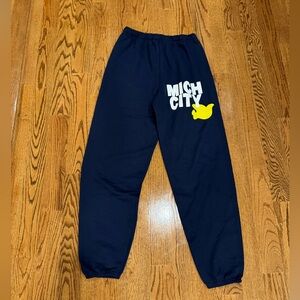 Michigan Sweatpants and Michigan carebear tee!